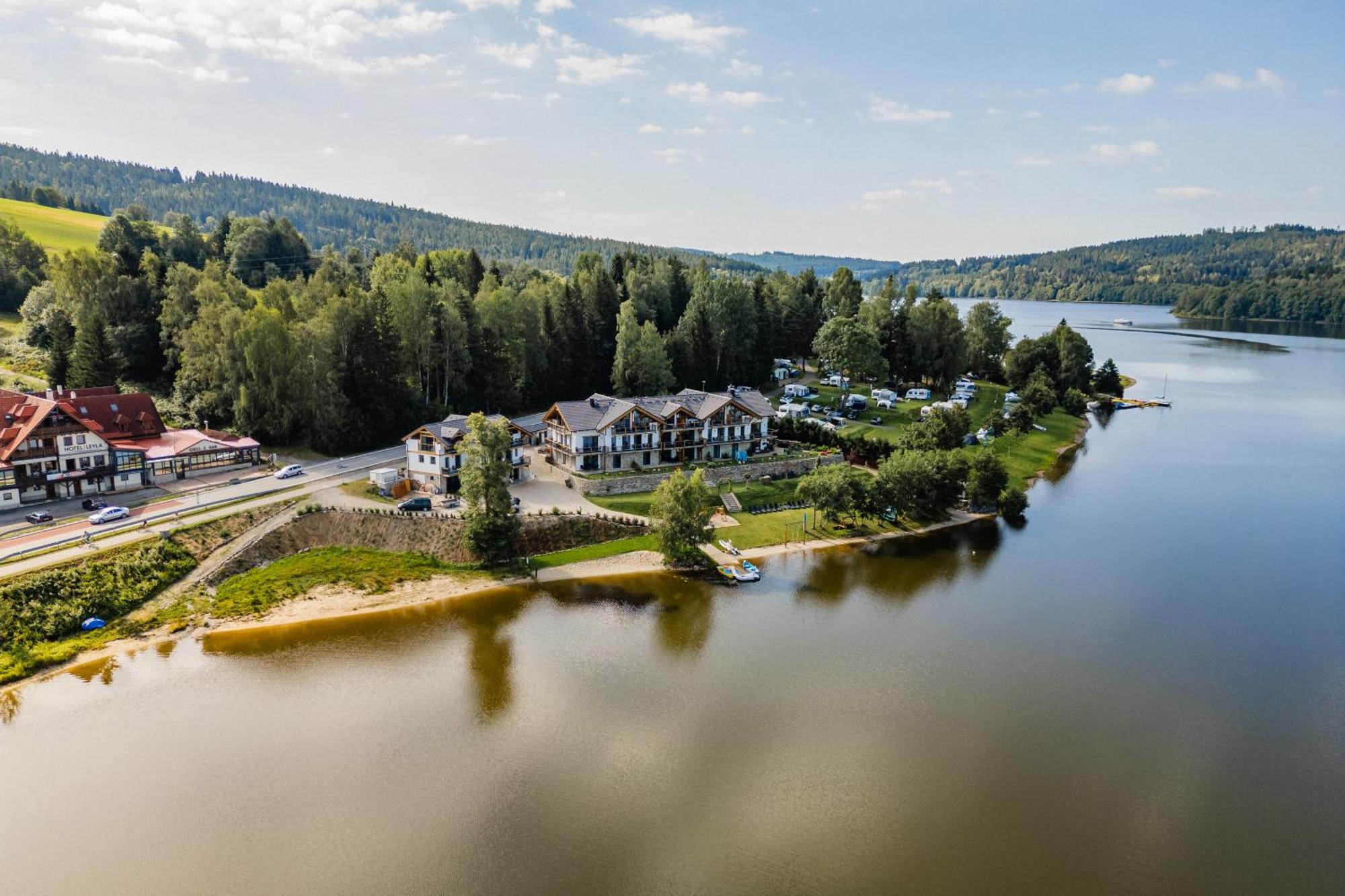 Rezidence Kupec Lägenhet Frymburk Exteriör bild